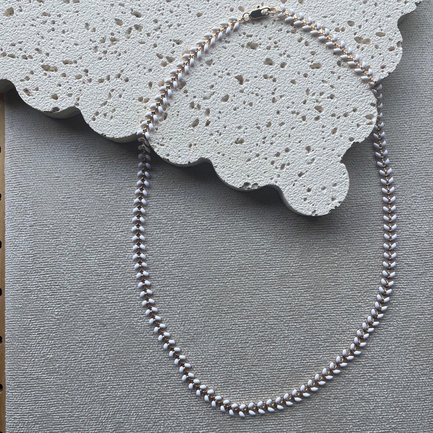 Chevron necklace